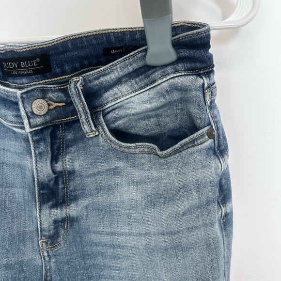 Judy Blue Light Blue Bootcut Jeans - Picture 9 of 13